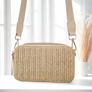Altar'd State Straw Crossbody Purse
